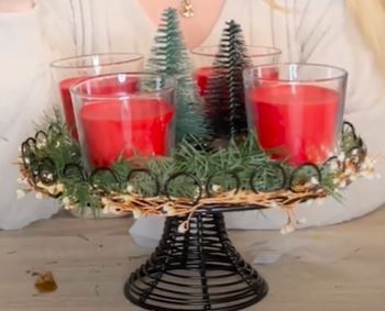 Adventskranz, IKEA-Hack, selber machen, Weihnachten