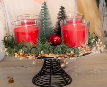 Adventskranz, IKEA-Hack, selber machen, Weihnachten