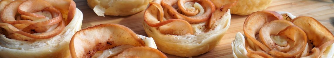 Blätterteigrosen Blätterteigrosen, Blätterteigapfelrosen, Rezept, Anleitung, nachmachen, Muttertag, DIY