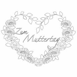 Blumenherz-Muttertag
