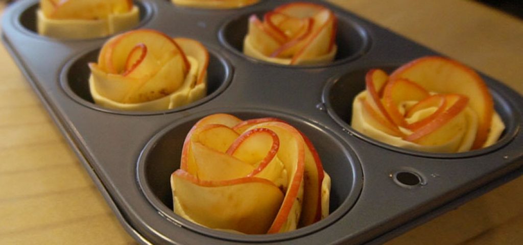 Blätterteigrosen, Blätterteigapfelrosen, Rezept, Anleitung, nachmachen, Muttertag, DIY Blätterteigrosen, Blätterteigapfelrosen, Rezept, Anleitung, nachmachen, Muttertag, DIY